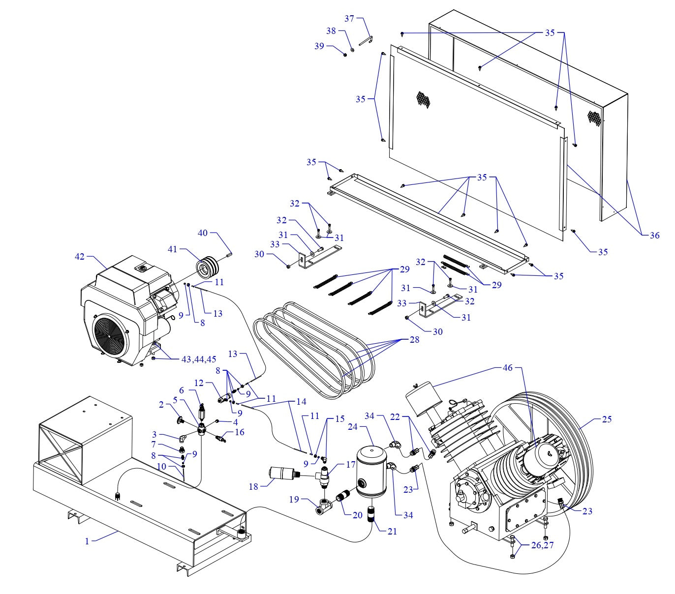 T25KGB-B Assembly Parts By Jenny