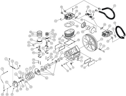U10B-B U Pump Assembly-1 & 2 Parts
