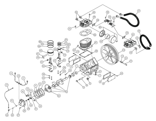 Model U Pump Assembly - 1 Parts By Jenny