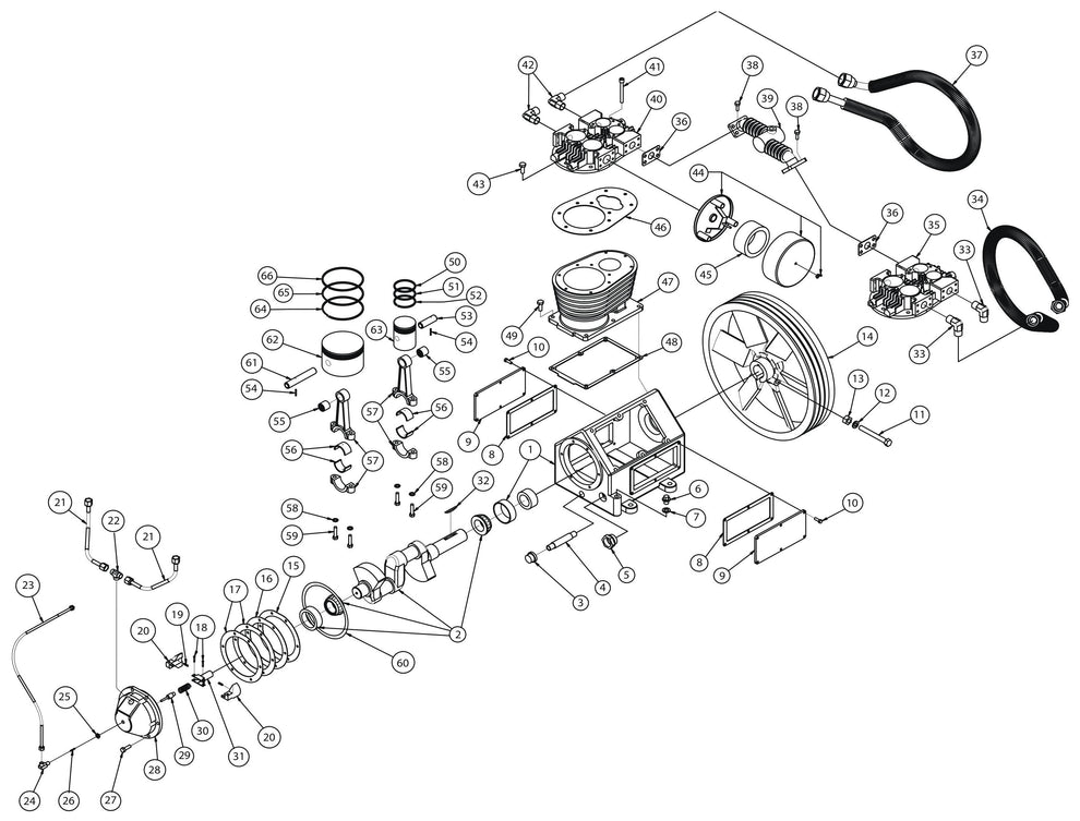 U10C-80C-SSC U Pump Assembly-1 Parts