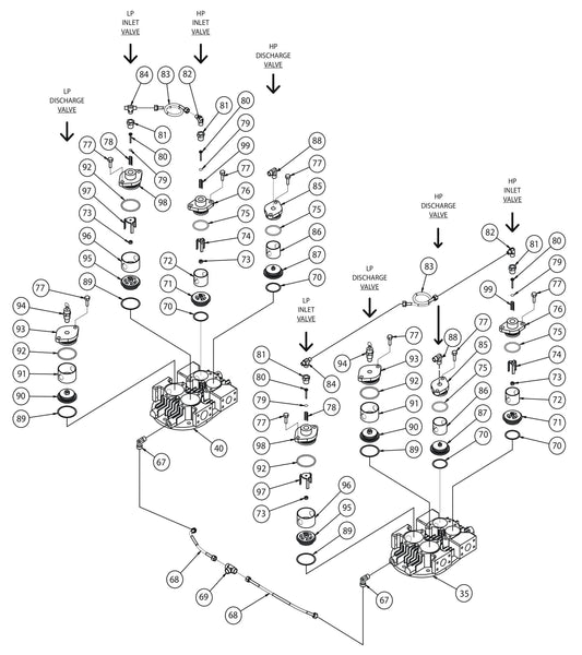 U10C-80C-SSC U Pump Assembly-2 Parts