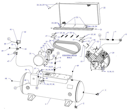 U75B-80-SSC Single &amp; Three Phase Assembly Parts By Jenny
