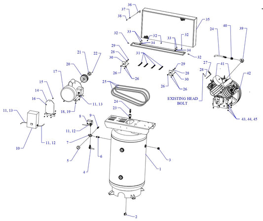 U75B-80V-SSC Single &amp; Three Phase Assembly Parts By Jenny