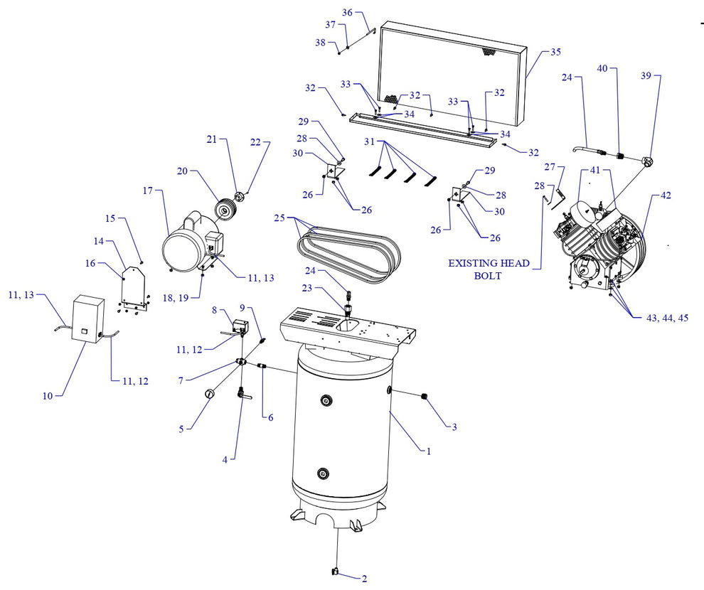 U75B-80V-SSC Single &amp; Three Phase Assembly Parts By Jenny