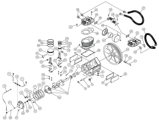 U75C-80C-SSC U Pump Assembly-1 Parts
