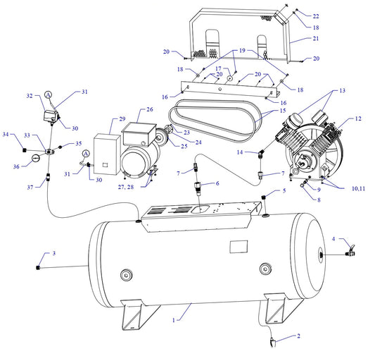 W5B-120-SSC Single &amp; Three Phase Assembly Parts By Jenny
