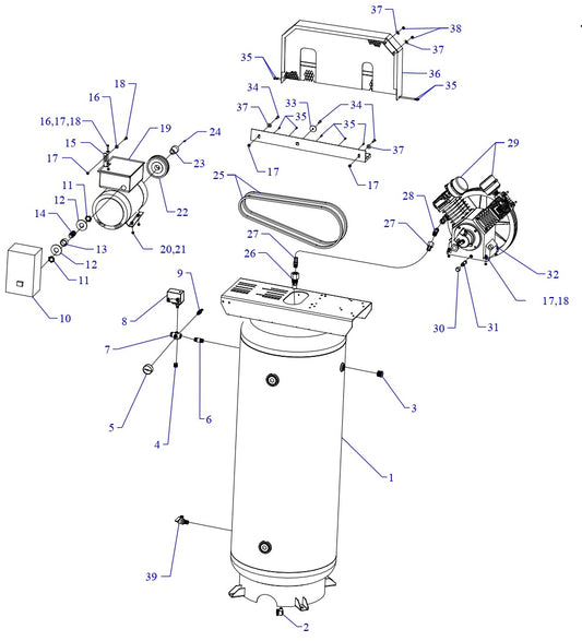 W5B-120V-SSC Single &amp; Three Phase Assembly Parts By Jenny