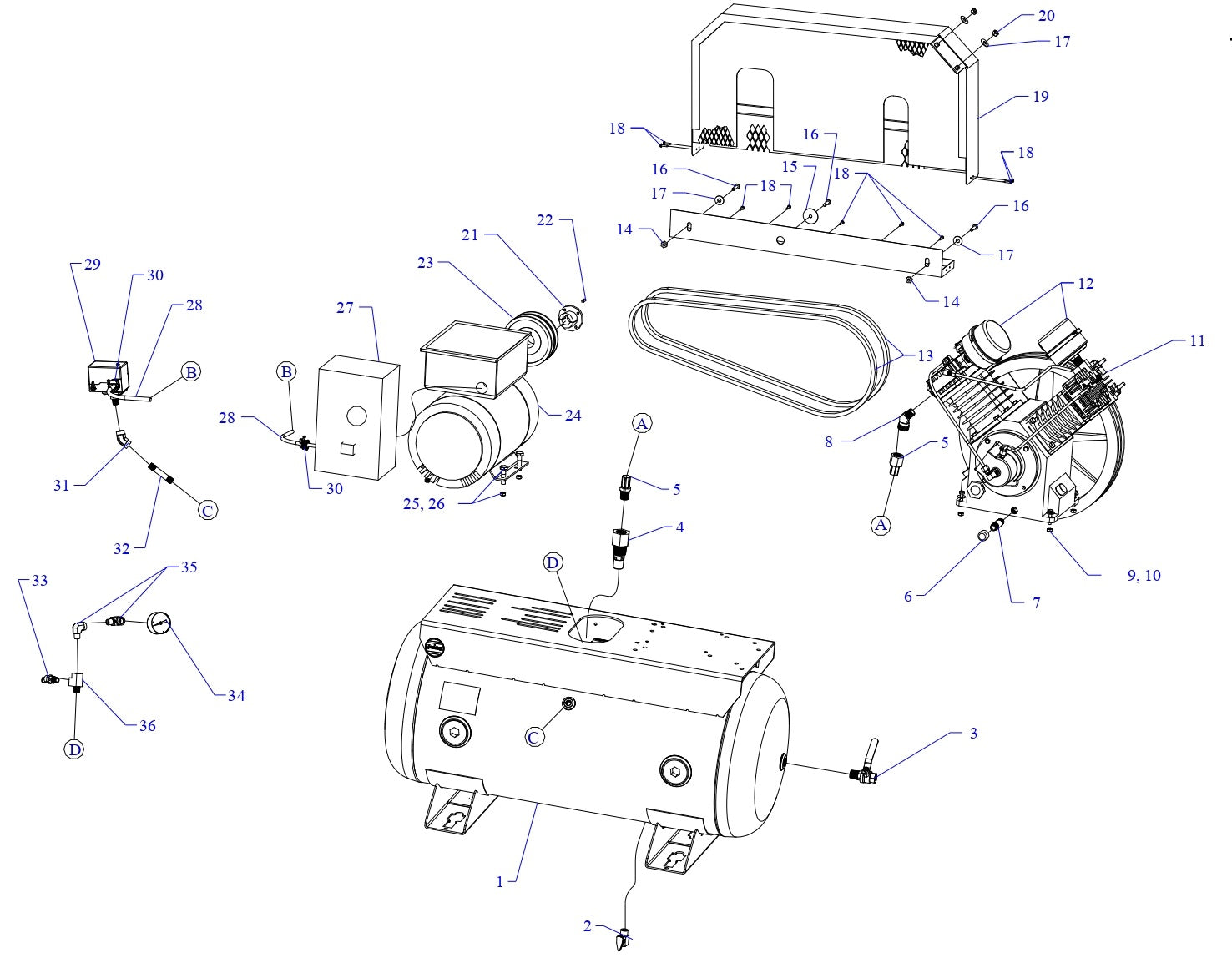 W5B-30-SSC Single &amp; Three Phase Assembly Parts By Jenny