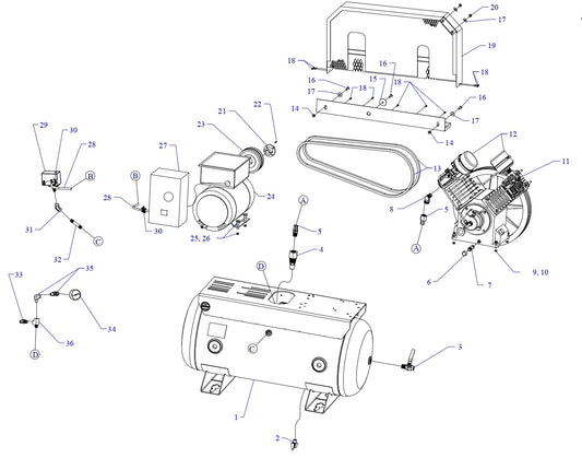 W5B-30-SSC Single &amp; Three Phase Assembly Parts By Jenny