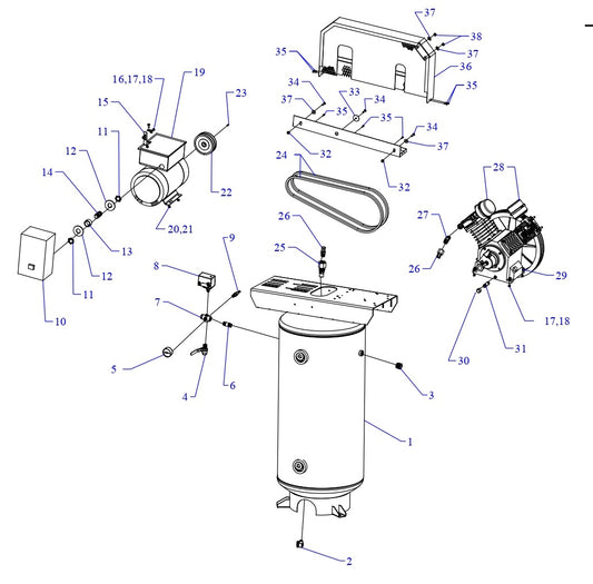 W5B-60V-SSC Single &amp; Three Phase Assembly Parts By Jenny