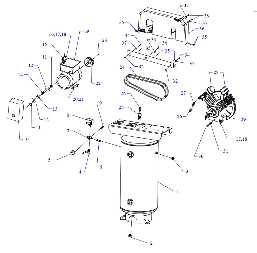 W5B-60V-SSC Single &amp; Three Phase Assembly Parts By Jenny