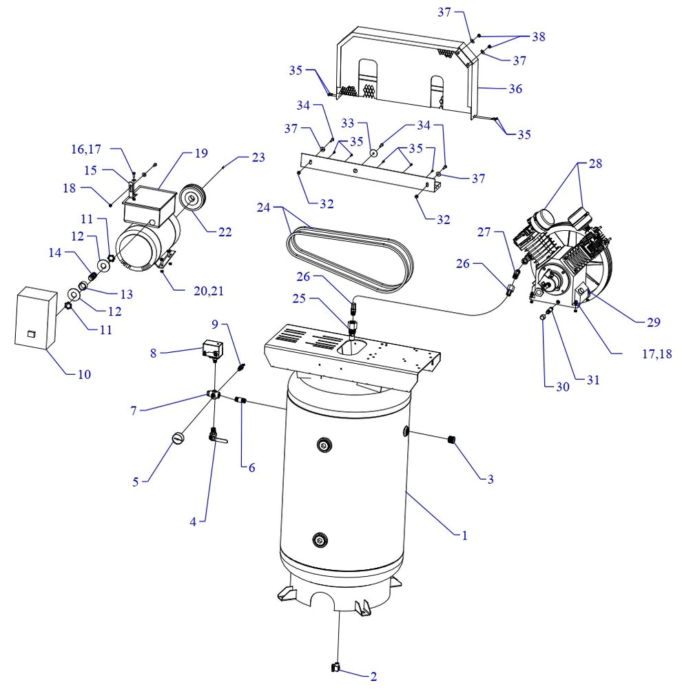 W5B-80V-SSC Single &amp; Three Phase Assembly Parts By Jenny