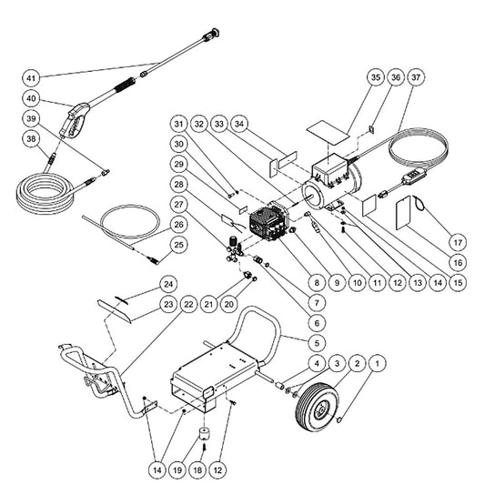 JP-1002-0ME1, JP-1502-0ME1 (sn:0-99999999) Frame Assembly Parts by Mi-T-M