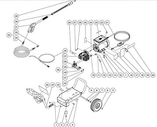 JP-1002-4ME1, JP-1502-4ME1,  Frame Assembly Parts by MI-T-M