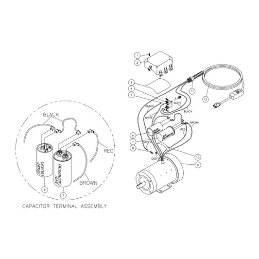 JP-2003-0ME1 Motor Assembly Parts by Mi-T-M