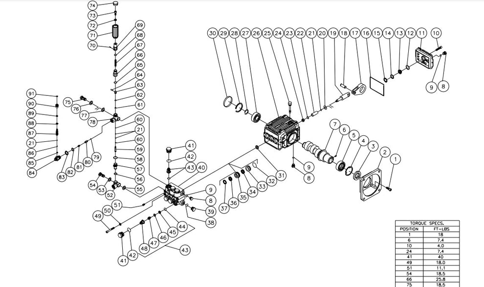 JP-1503-0ME1, JP-2003-0ME1 (3-0147) Pump Assembly Parts by Mi-T-M