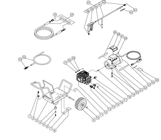 JP-2003-0ME1 (sn:0-10073267) Frame Assembly Parts by Mi-T-M