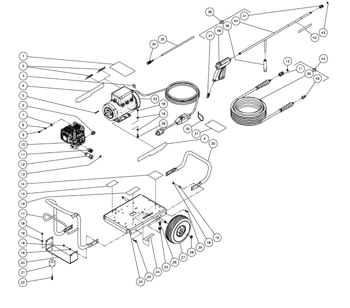JP-1503-0ME1, JP-2003-0ME1 (sn:10073268-99999999) Frame Assembly Parts by Mi-T-M