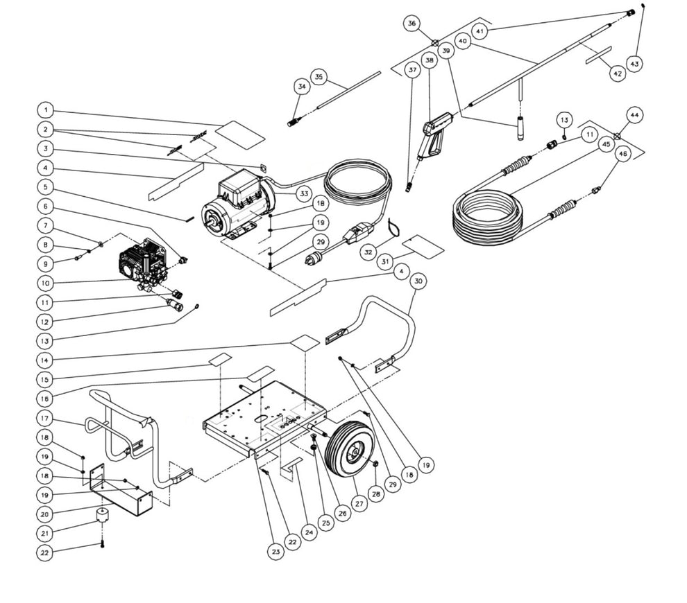 JP-1503-0ME1, JP-2003-0ME1 (sn:10073268-99999999) Frame Assembly Parts by Mi-T-M