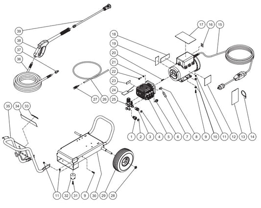 JP-2003-1ME1 (sn:0-99999999) Frame Assembly Parts by Mi-T-M