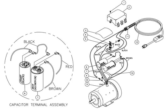 JP-2003-1ME1/3ME1 Motor Assembly Parts by Mi-T-M