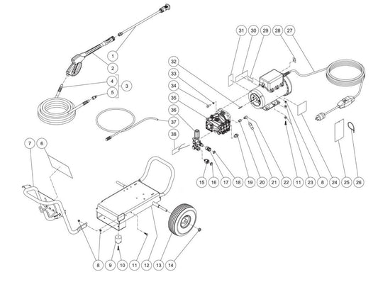 JP-2003-3ME1 (sn:10817969-11063657)  Frame Assembly Parts by Mi-T-M