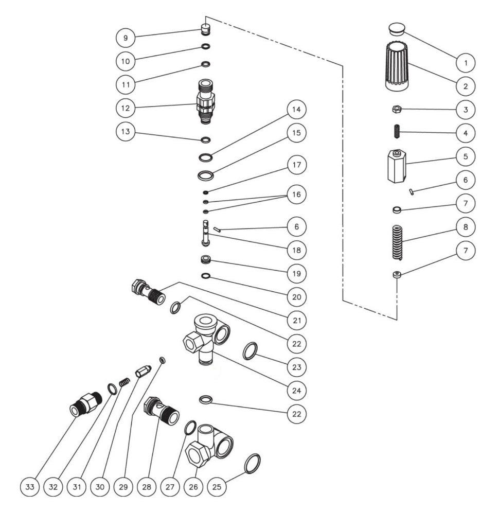 JP-2703-0MHB/0MRB (sn:10173073-10731626) Unloader Assembly Parts For by Mi-T-M