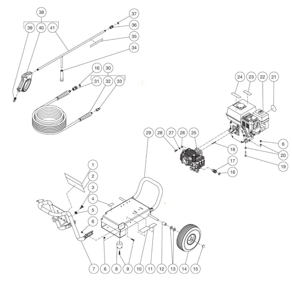 JP-2703-3MHB/3MKB/3MMB (sn:10863747-99999999) Frame Assembly Parts by Mi-T-M