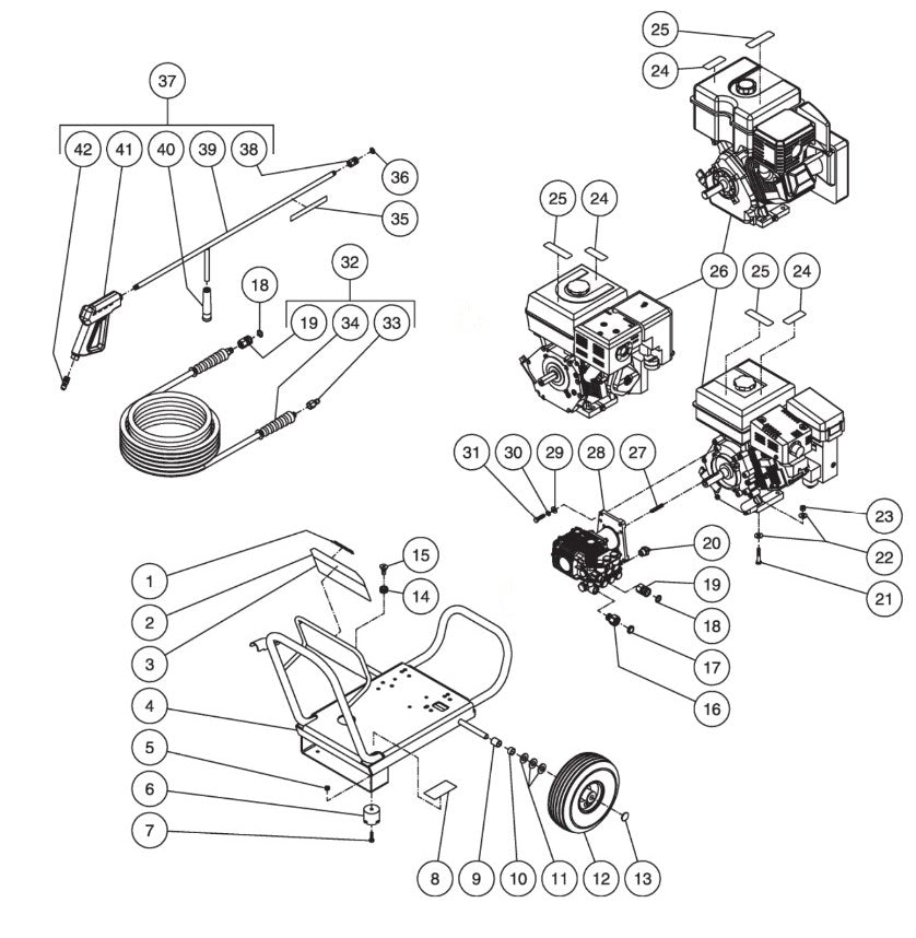 JP-3003-0MVB (sn:10173073-99999999) Frame Assembly Parts by MI-T-M
