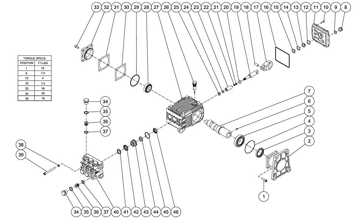 JP-3504-0MHB/0MRB, JP-4004-1MHB/1MRB (sn:10534500-10741768). JP-4004-1MHB/1MRB (sn:0-10534499), JP-4004-1MVB Pump Assembly Parts By MI-T-M