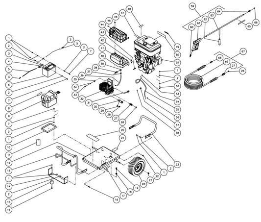 JP-4004-0MVB (sn:10070001-99999999) Unloader Assembly Parts By MI-T-M