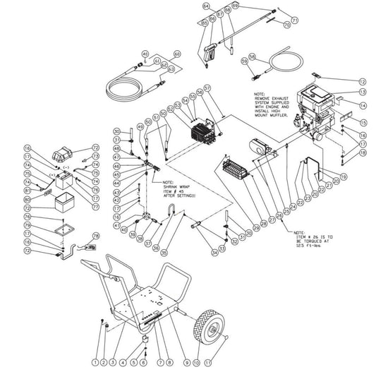 JP-4004-0MVB (sn:10005895-10070000) Frame Assembly Parts By MI-T-M