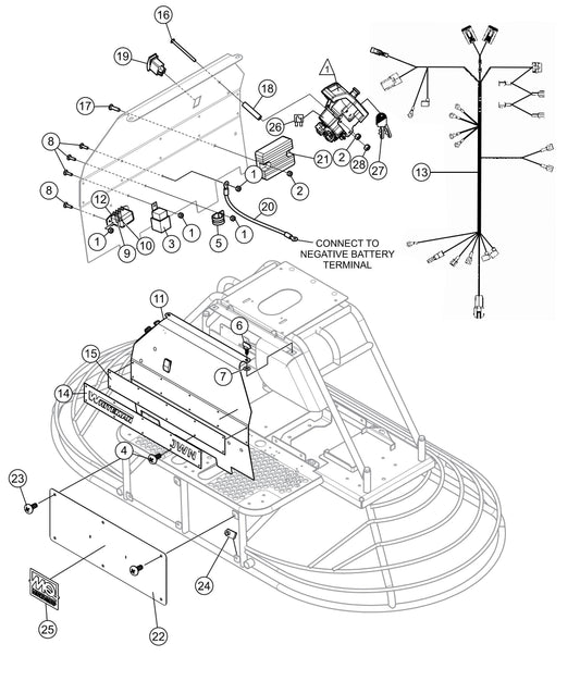 JWN-24HTCSL, JWN-24HSCSL S/N VB0206952 and Above - Control Panel Assembly Parts