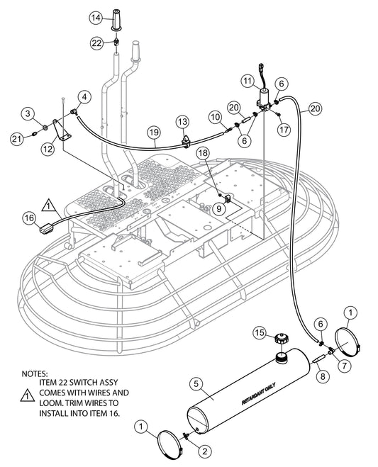 JWN-24HTCSL, JWN-24HSCSL S/N VB0206952 and Above - Spray Assembly (S/N NF0210282 AND BELOW) Parts