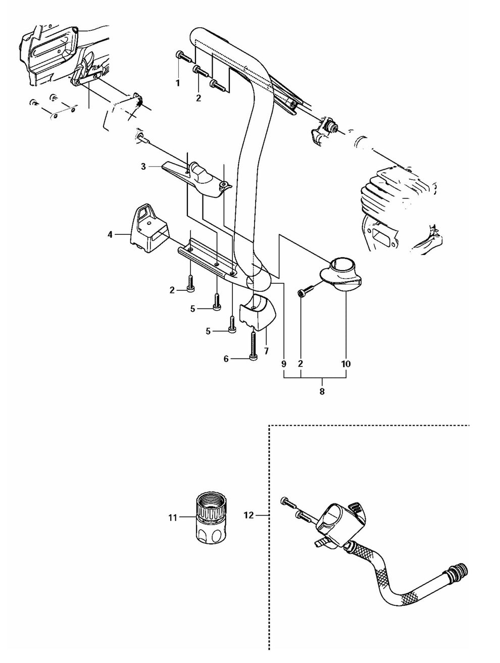 K760 Rescue Ground Support Assembly Parts by Husqvarna