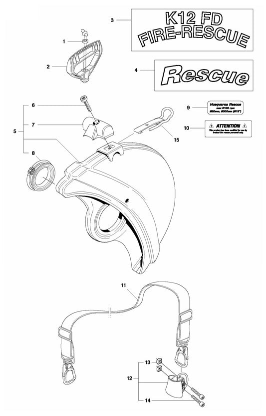 K760 Rescue Assembly Parts