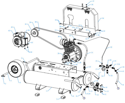K1A-15P-CRC Assembly Parts By Jenny