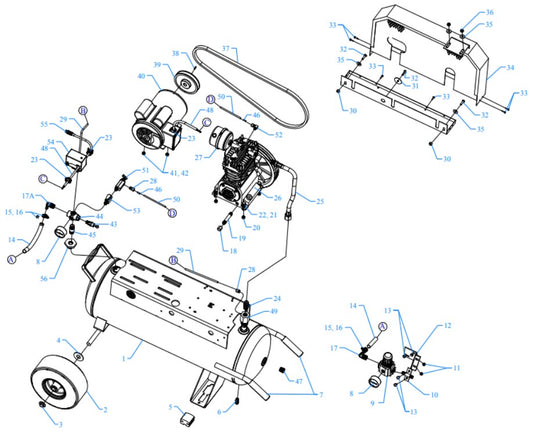 K1A-17P-DCS Assembly Parts By Jenny