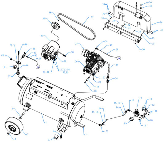 K1A-30P-CRC-DVS Assembly Parts By Jenny