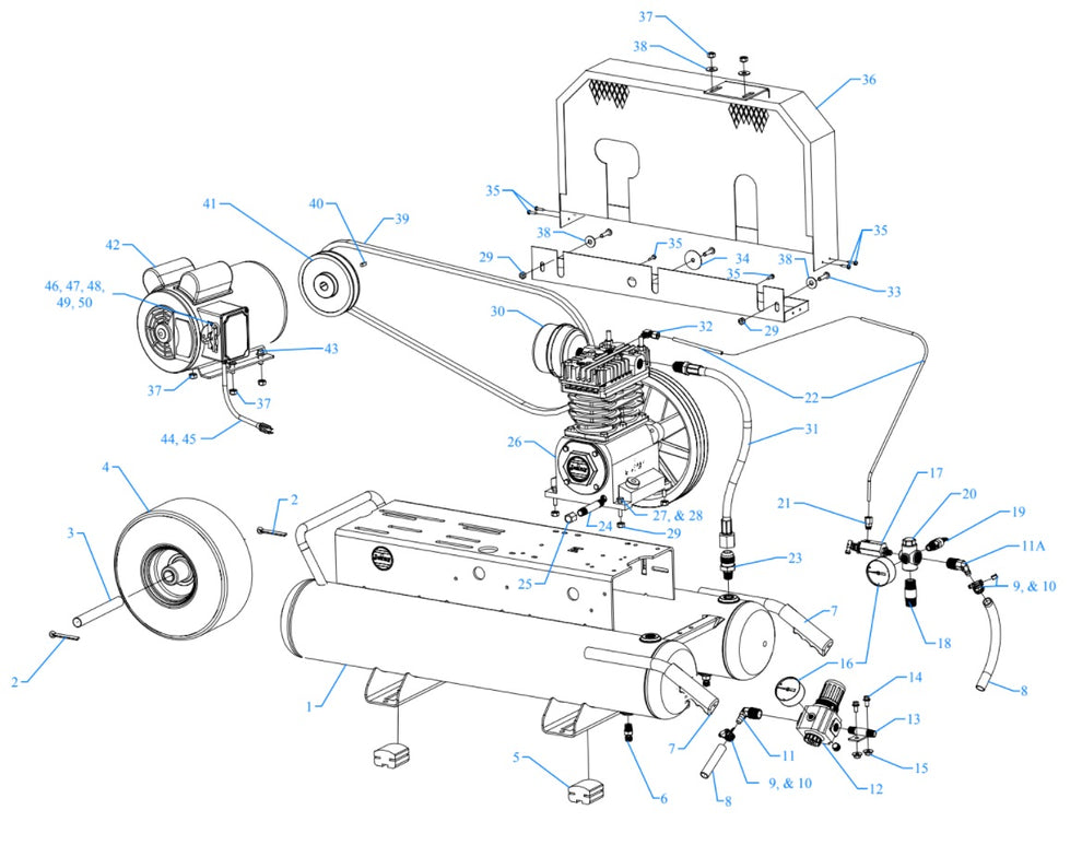 K1A-8P-CRC-DVS Assembly Parts By Jenny
