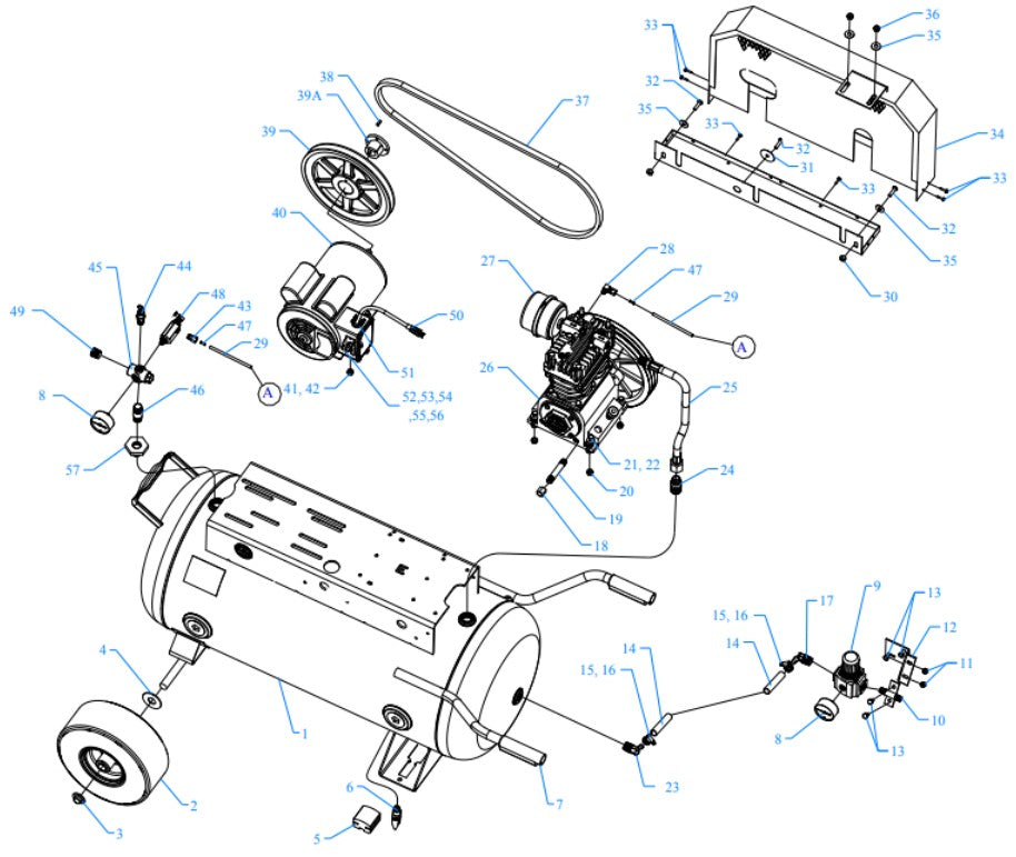 K2A-30P-CRC-DVS Assembly Parts By Jenny