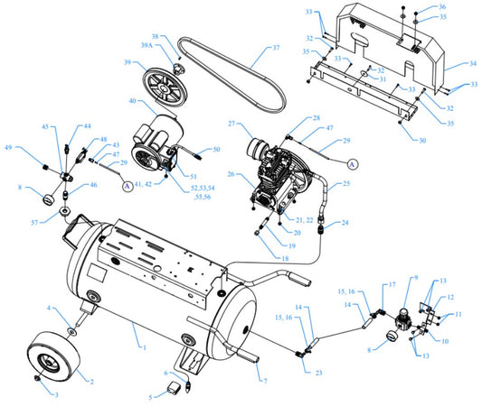 K2A-30P-CRC-DVS Assembly Parts By Jenny