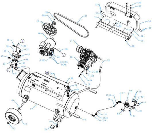 K2A-30P-SSC-DVS Assembly Parts By Jenny