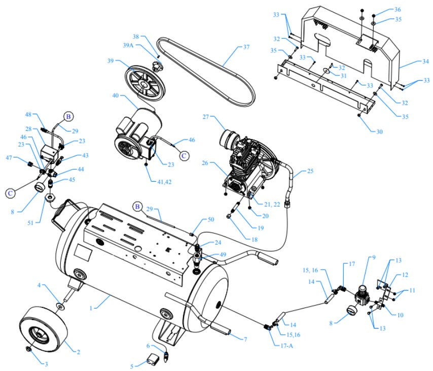K2A-30P-SSC Assembly Parts By Jenny