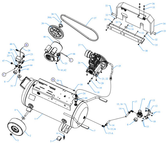 K2A-30P-SSC Assembly Parts By Jenny