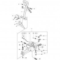 K950 Handle and Fuel Tank Parts
