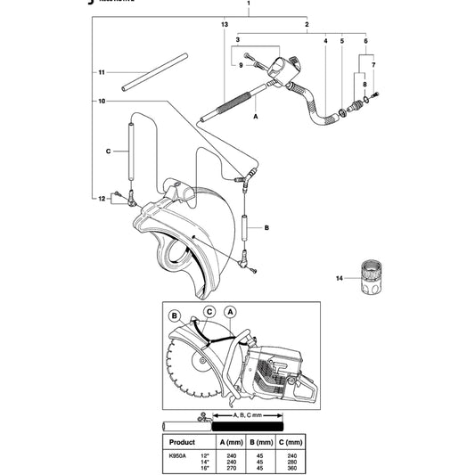 K950 Valve Parts