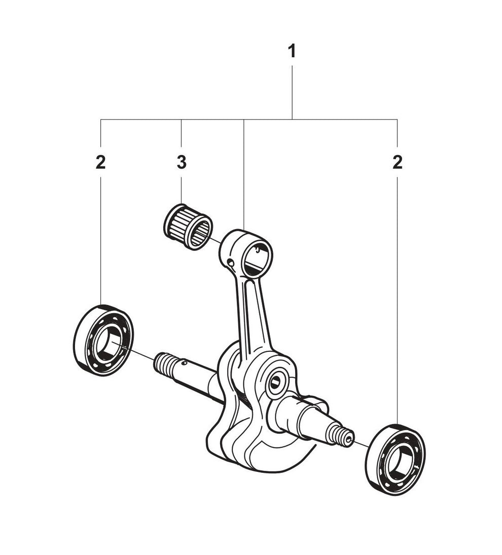K950 Crankshaft Assembly Parts