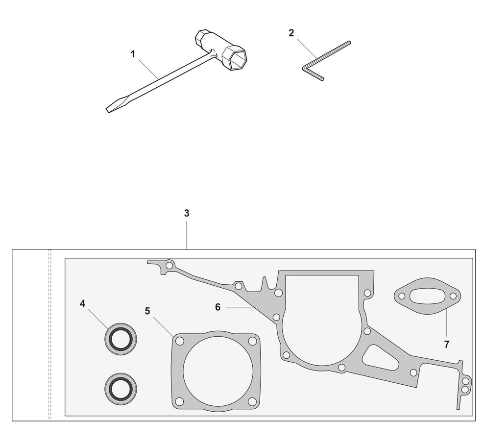 K950 Gasket Kit Assembly Parts