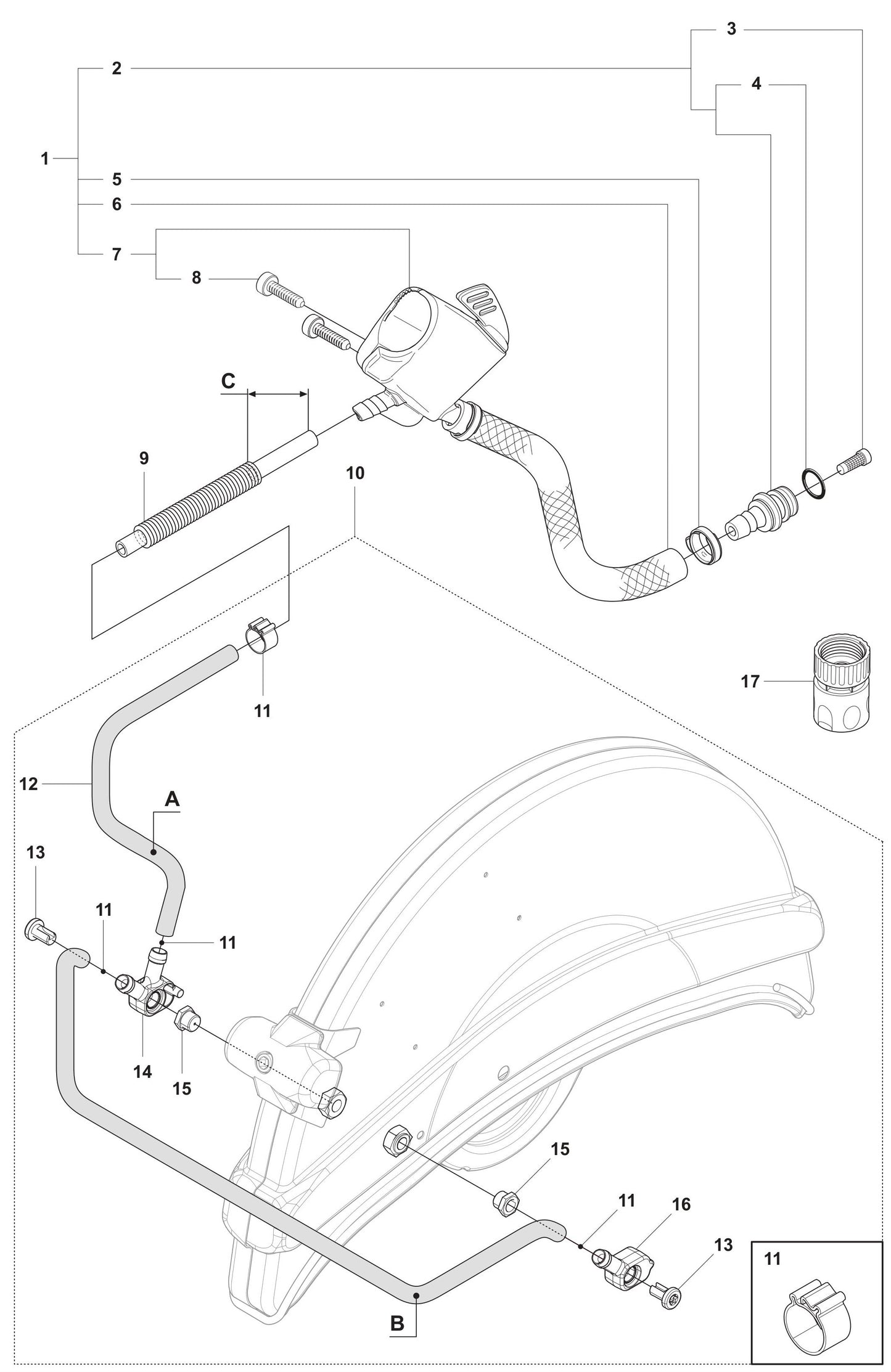 K960 Valves Assembly Parts By Husqvarna